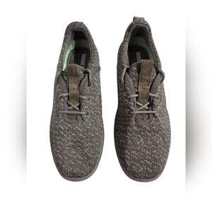 Minnetonka Eco Anew Limited Edition Brown Knit Sneaker Loafer 9